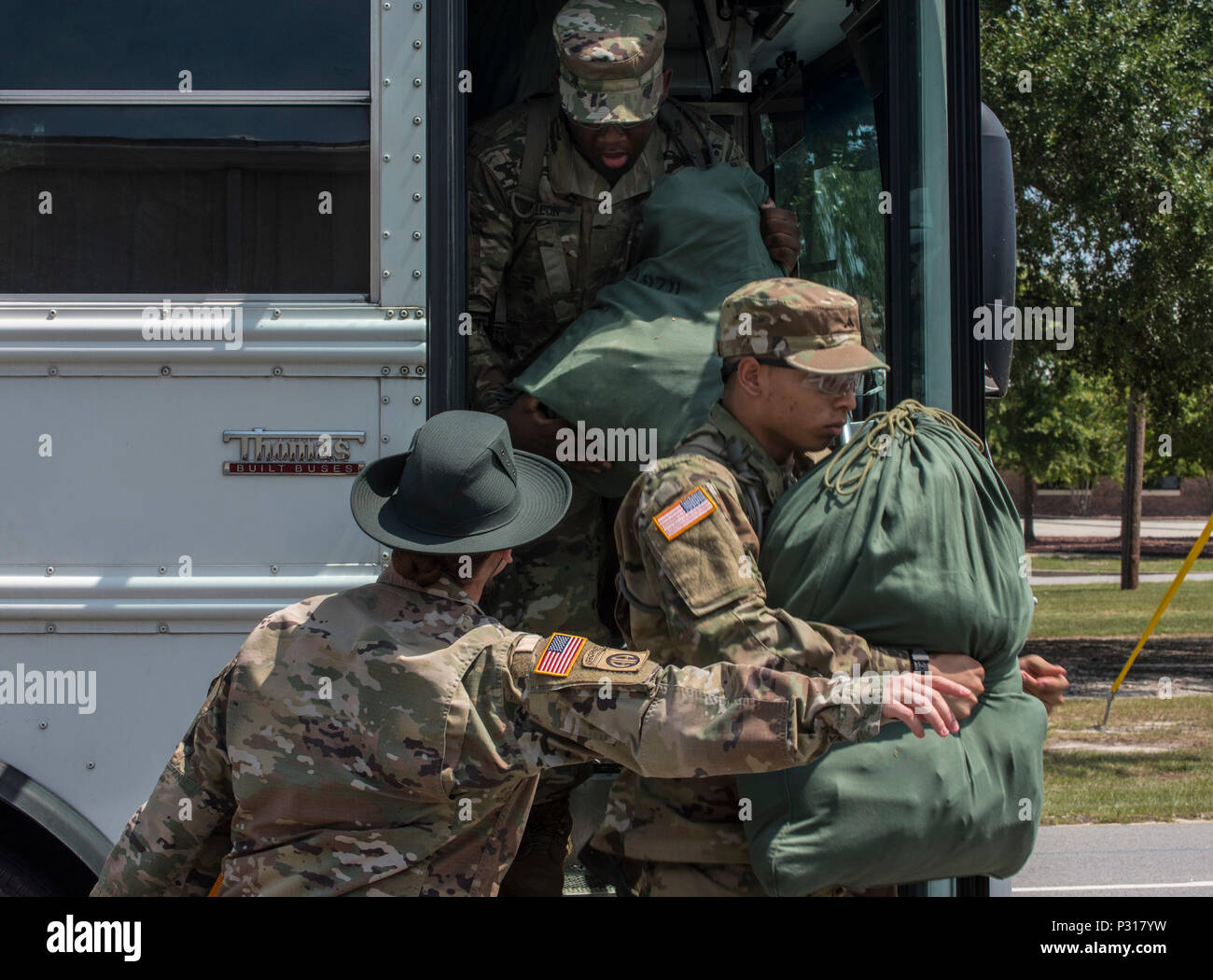 day 1 army basic training