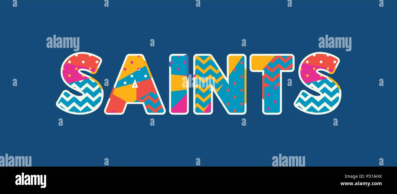 Glory of all saints Stock Vector Images - Alamy