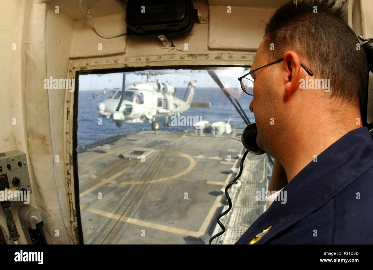 Chief Electronics sea aboard USS Peterson (DD 969) Jan. 15, 2002 -- Chief Electronics ...