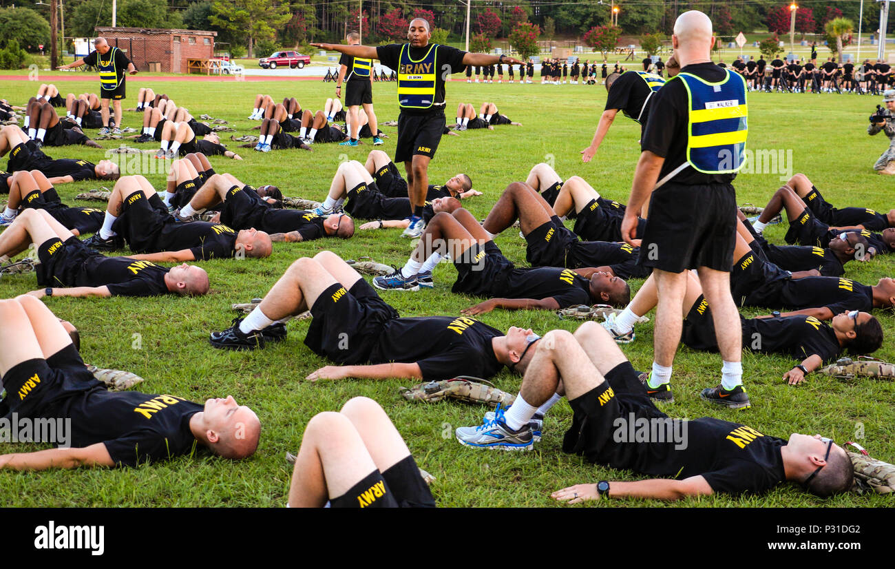 FORT JACKSON, S.C. – While conducting physical readiness training ...