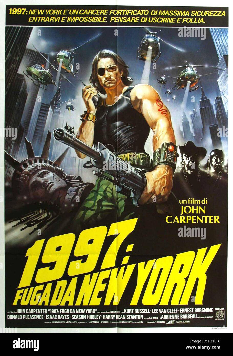 Original Film Title: ESCAPE FROM NEW YORK.  English Title: ESCAPE FROM NEW YORK.  Film Director: JOHN CARPENTER.  Year: 1981. Credit: AVCO EMBASSY / Album Stock Photo