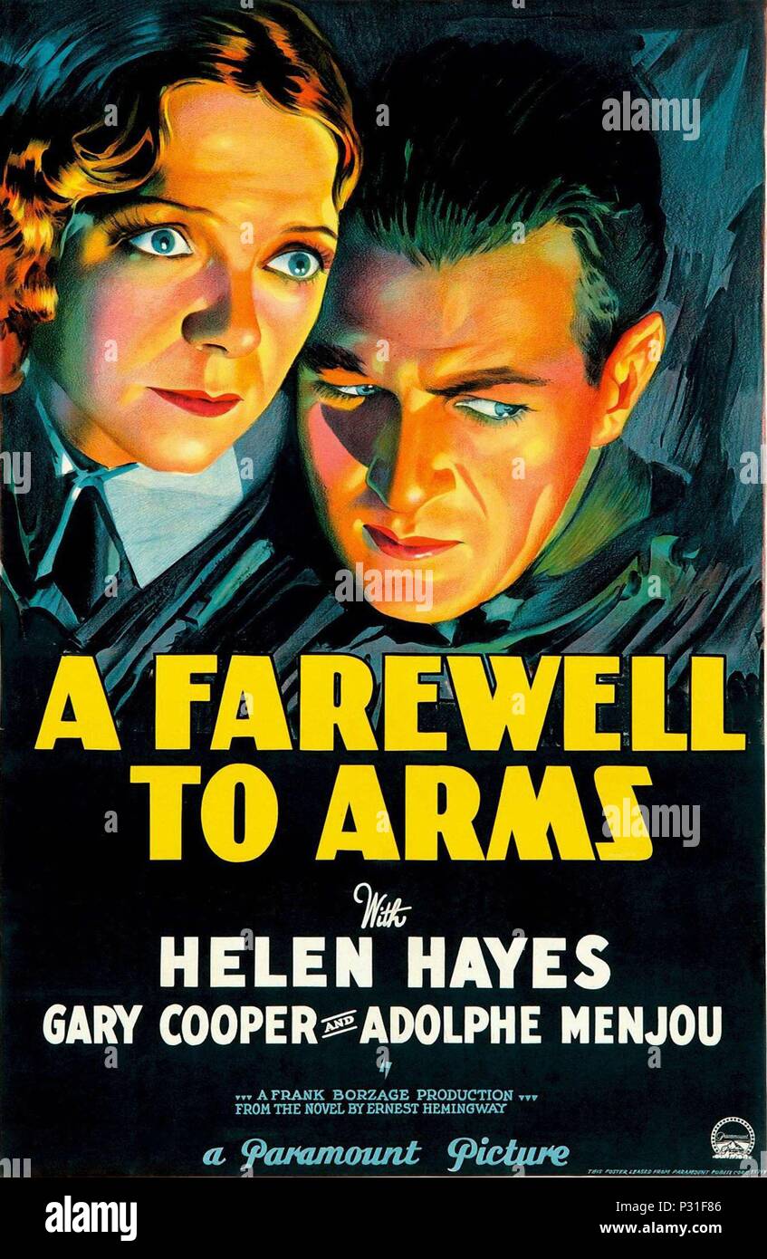 Original Film Title A FAREWELL TO ARMS. English Title A FAREWELL TO