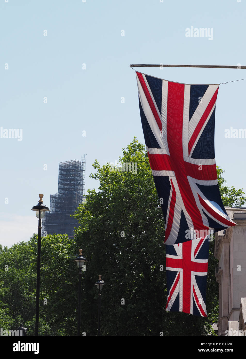 national flag of the United Kingdom (UK) aka Union Jack Stock Photo - Alamy