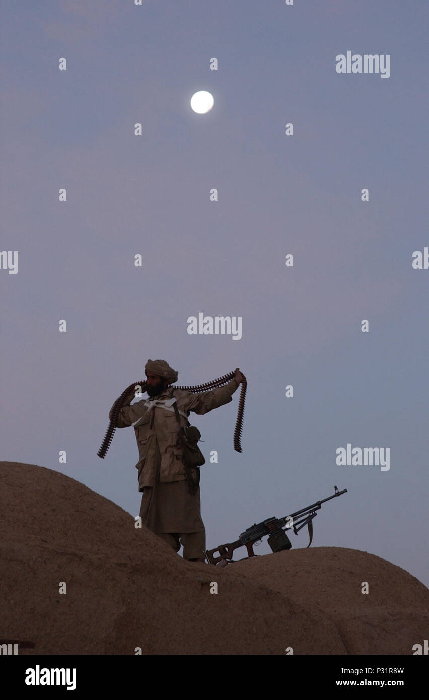 Afghanistan, (Jan. 1, 2002) -- An Anti-Taliban Forces (ATF) fighter ...