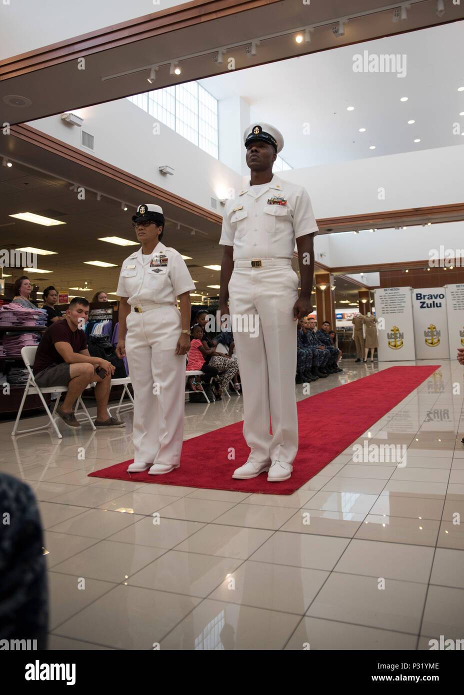 Naval Support Activity Bethesda S Navy Exchange Held Their Fiscal Year 16 Chief Petty Officer Fashion Show Aug 17 The Fashion Show Was A Way To Display The Proper Wear Of The Chief