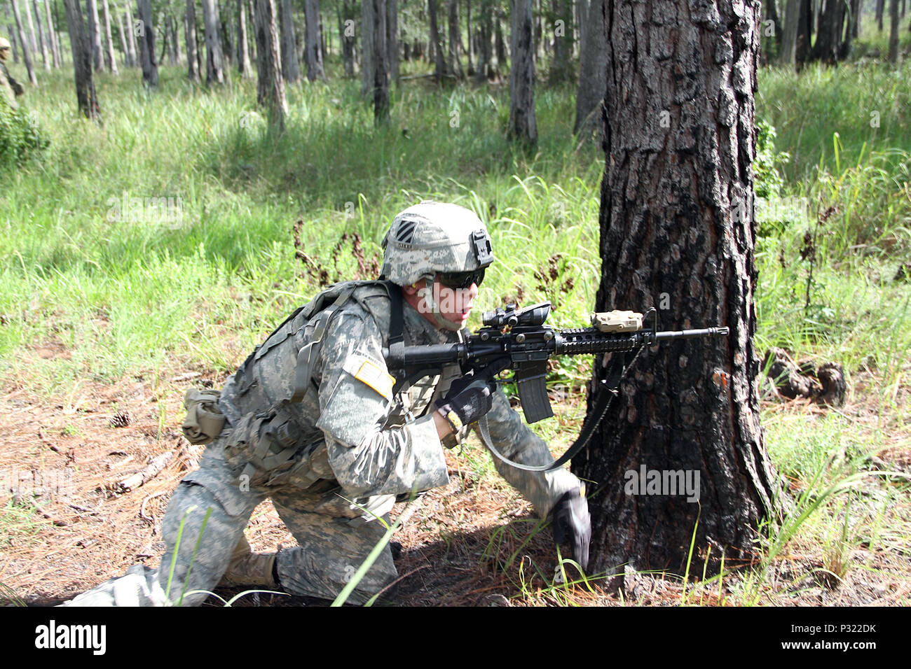 Spc. Jacob Dailey, a team leader with Bravo Company, 3rd Battalion, 7th ...