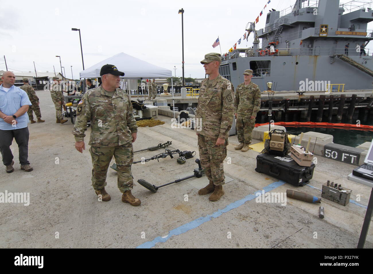 During His Final Stop In The Pacific, GEN Mark A. Milley, The 39th U.S ...