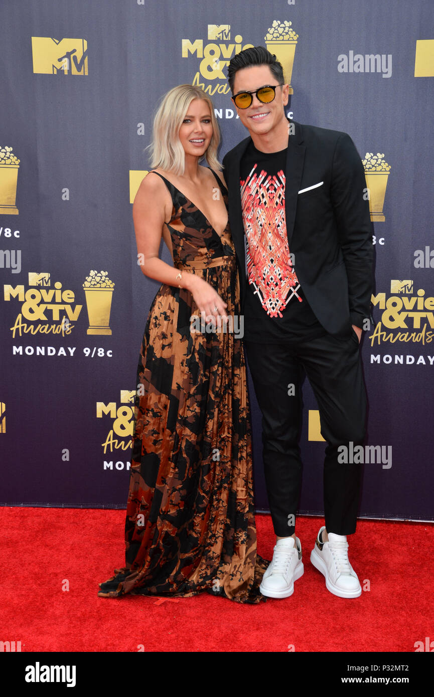 Santa Monica, Californa, USA, . June 16, 2018: Ariana Madix & Tom