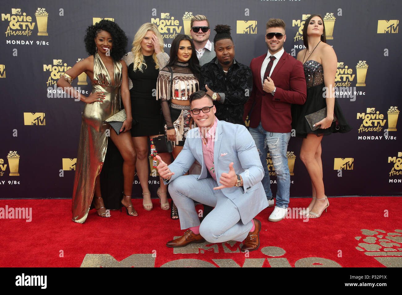 SANTA MONICA, CA - JUNE 16: Floribama Shore cast members, at the 2018