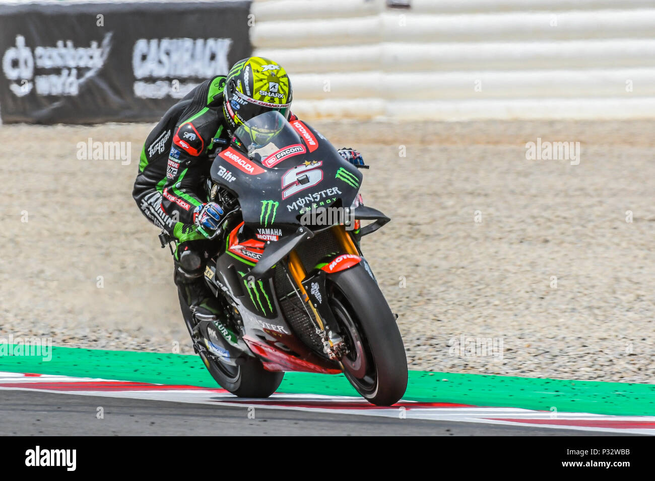 JOHANN ZARCO (5) of France during the MotoGP race of the race of the  Catalunya Grand