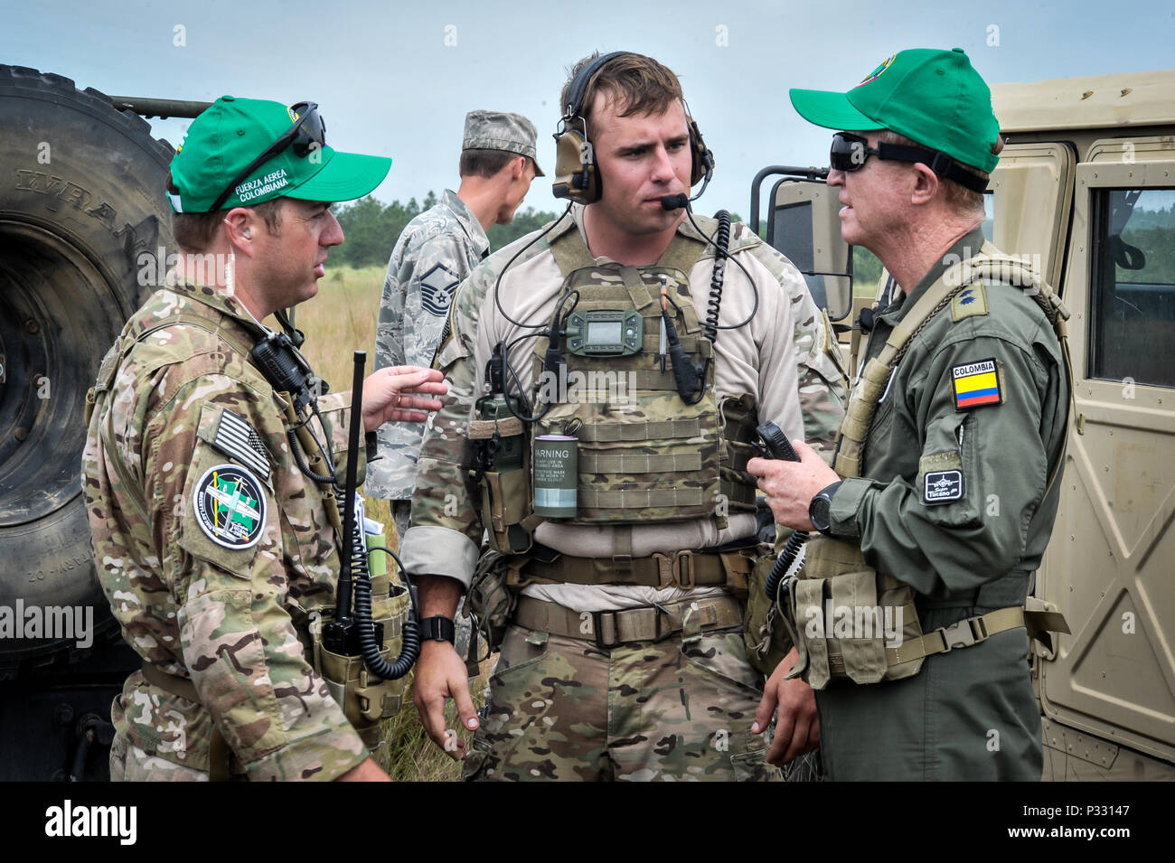 Colombian Air Force Brig. Gen. Rodrigo Alejandro Valencia Guevara, commander of the Colombian