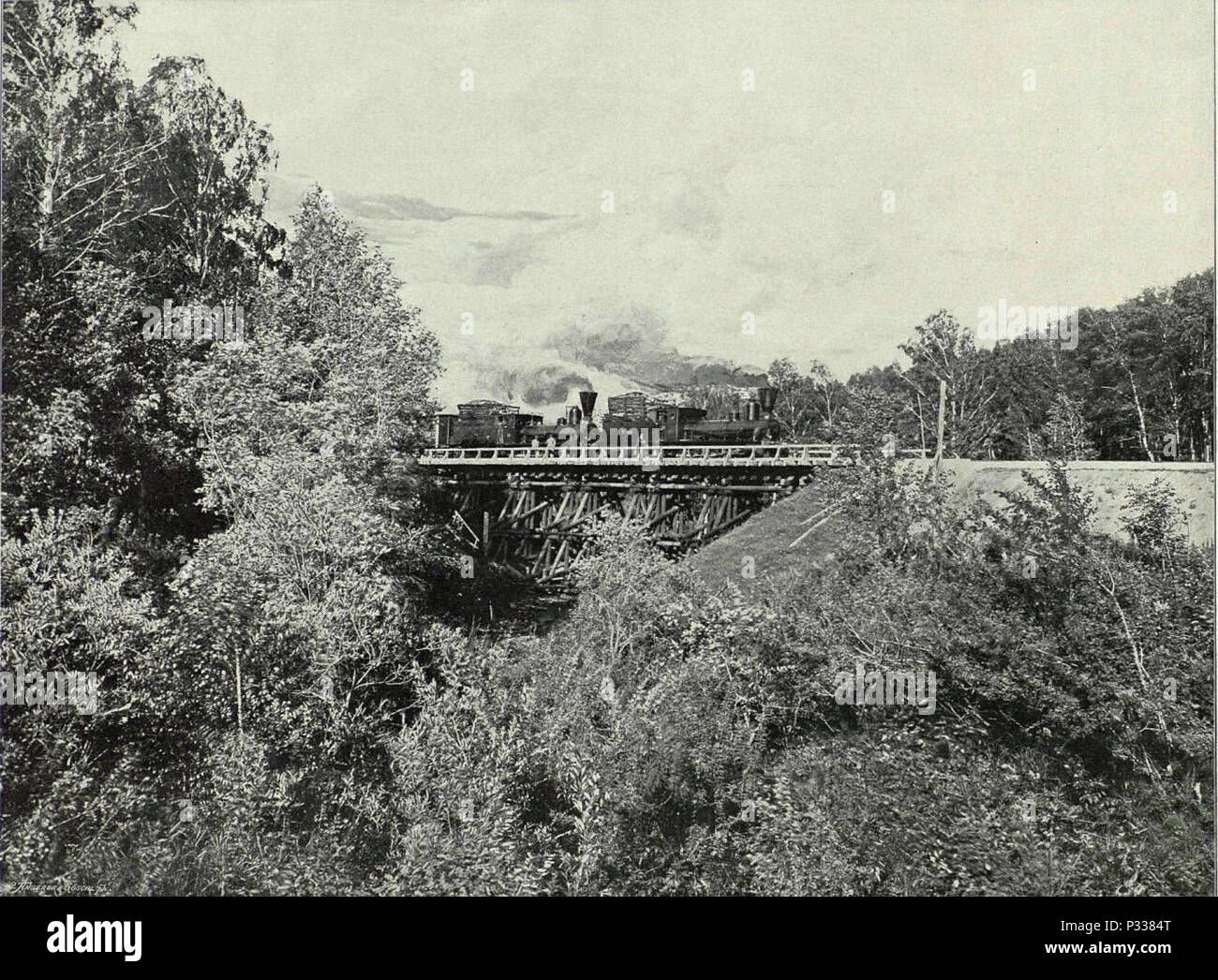 Historic black and white image Stock Photo - Alamy