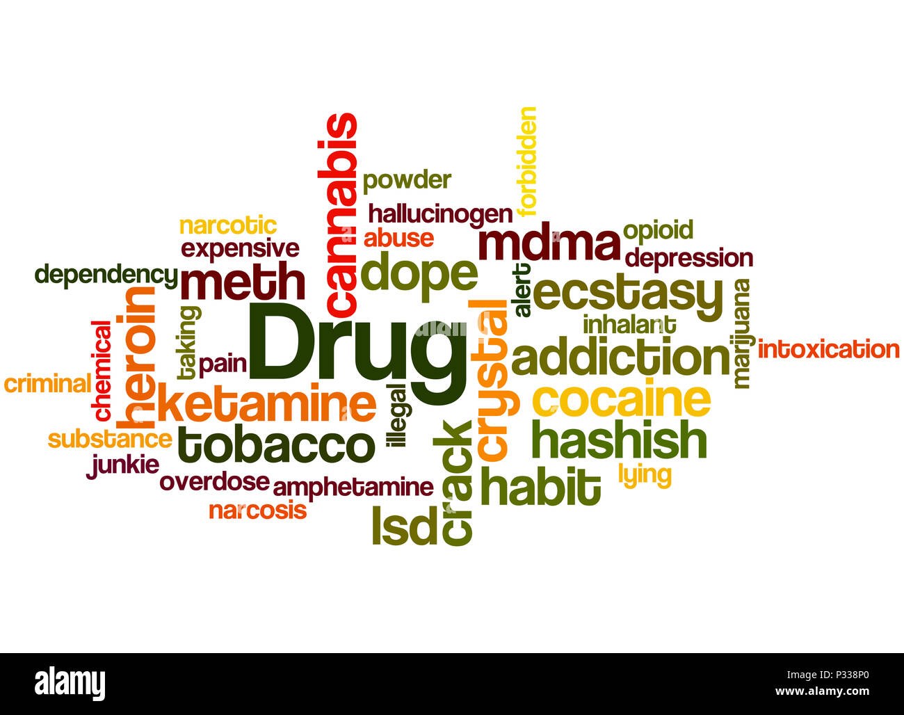 Drug names, word cloud concept on white background Stock Photo Alamy