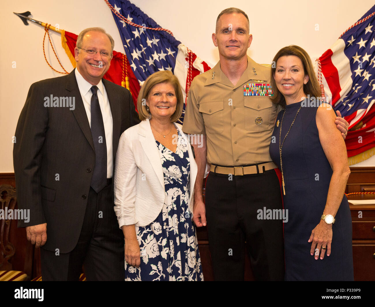 General Glenn M. Walters, assistant commandant of the U.S. Marine Corps ...