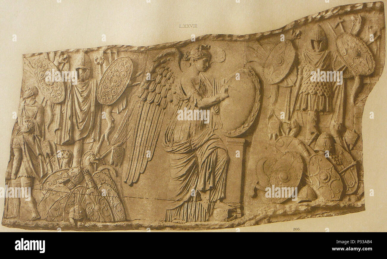 057 Conrad Cichorius, Die Reliefs der TraianssA4ule, Tafel LVII Stock