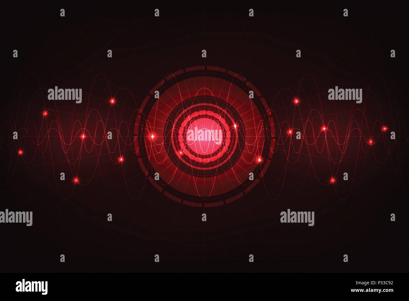 Sound waves have different levels Stock Vector Image & Art Alamy