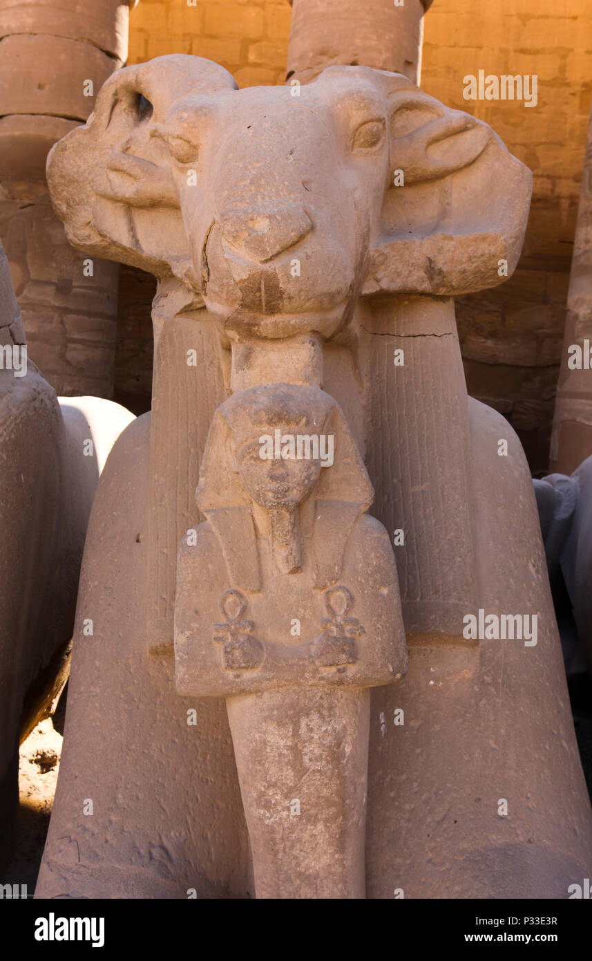 Karnak Temple 17 Stock Photo