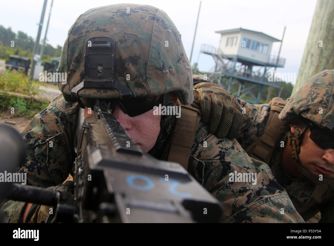 Marines with 2nd Low Altitude Air Defense Battalion, Marine Air Control