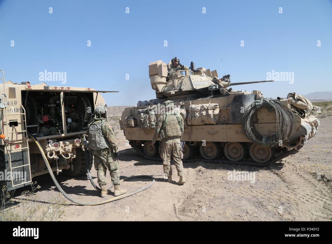 U.S. Army Soldiers assigned to 3rd Brigade Combat Team, 4th Infantry ...