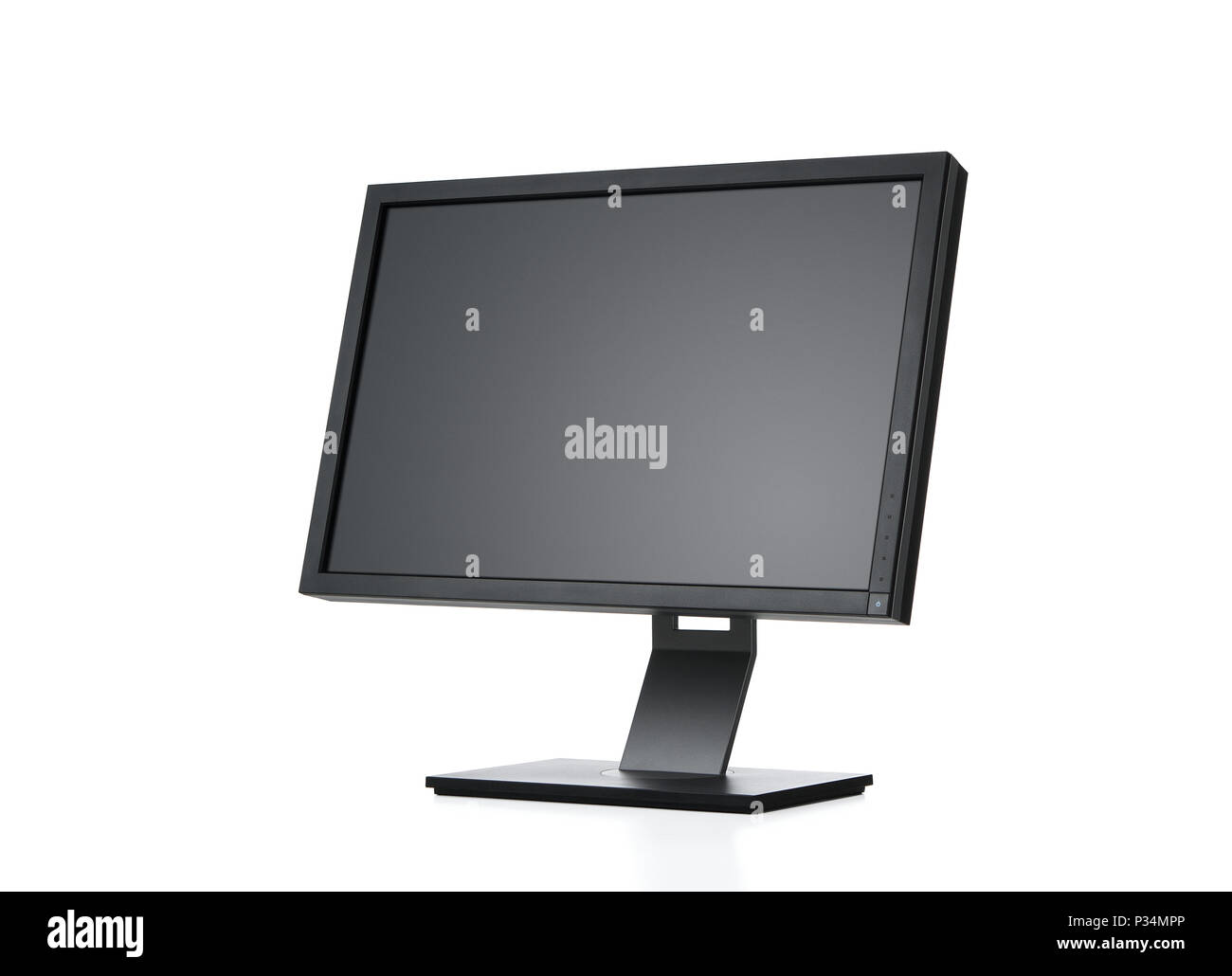 Blank computer monitor with copy space Stock Photo Alamy