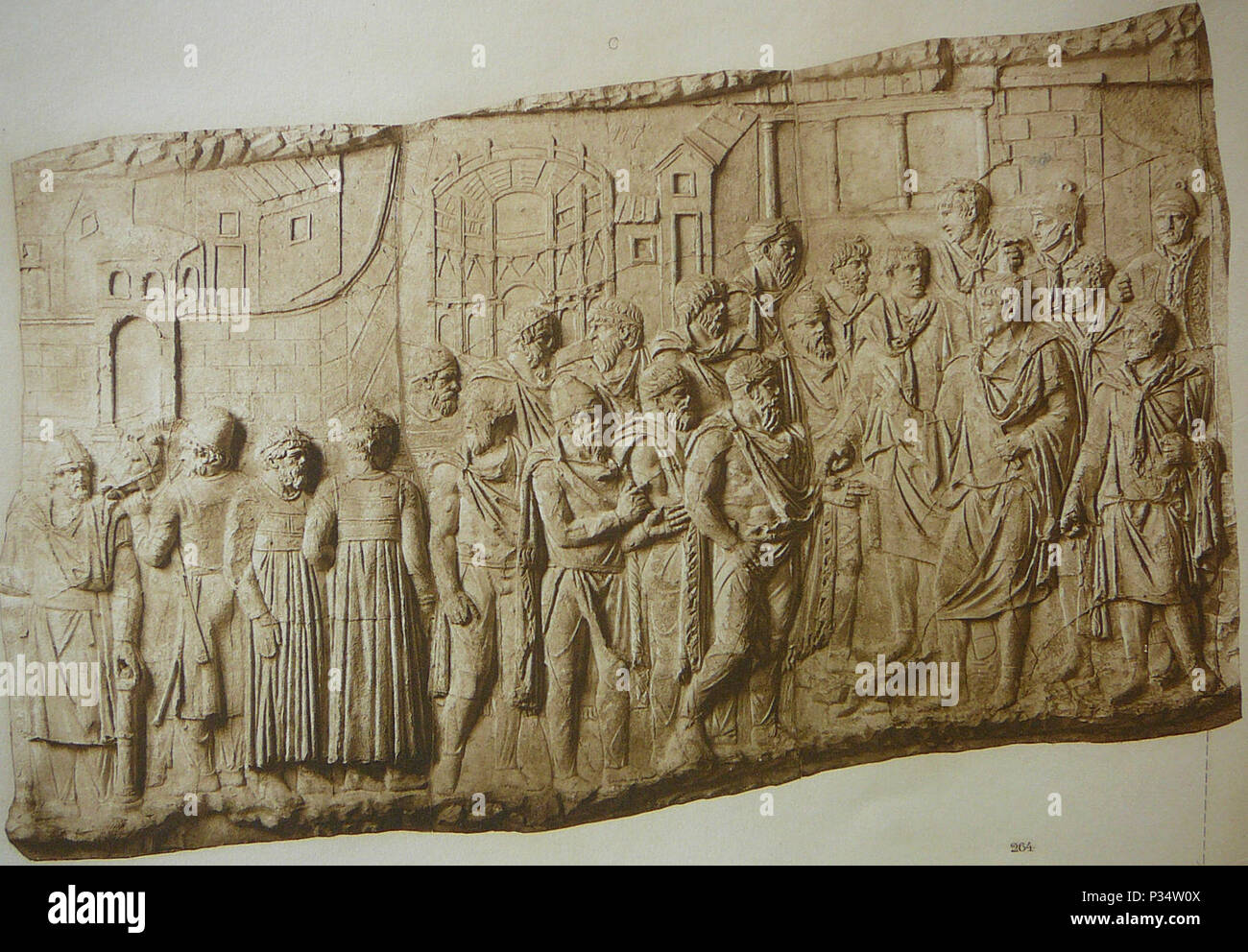 073 Conrad Cichorius, Die Reliefs der TraianssA4ule, Tafel LXXIII Stock