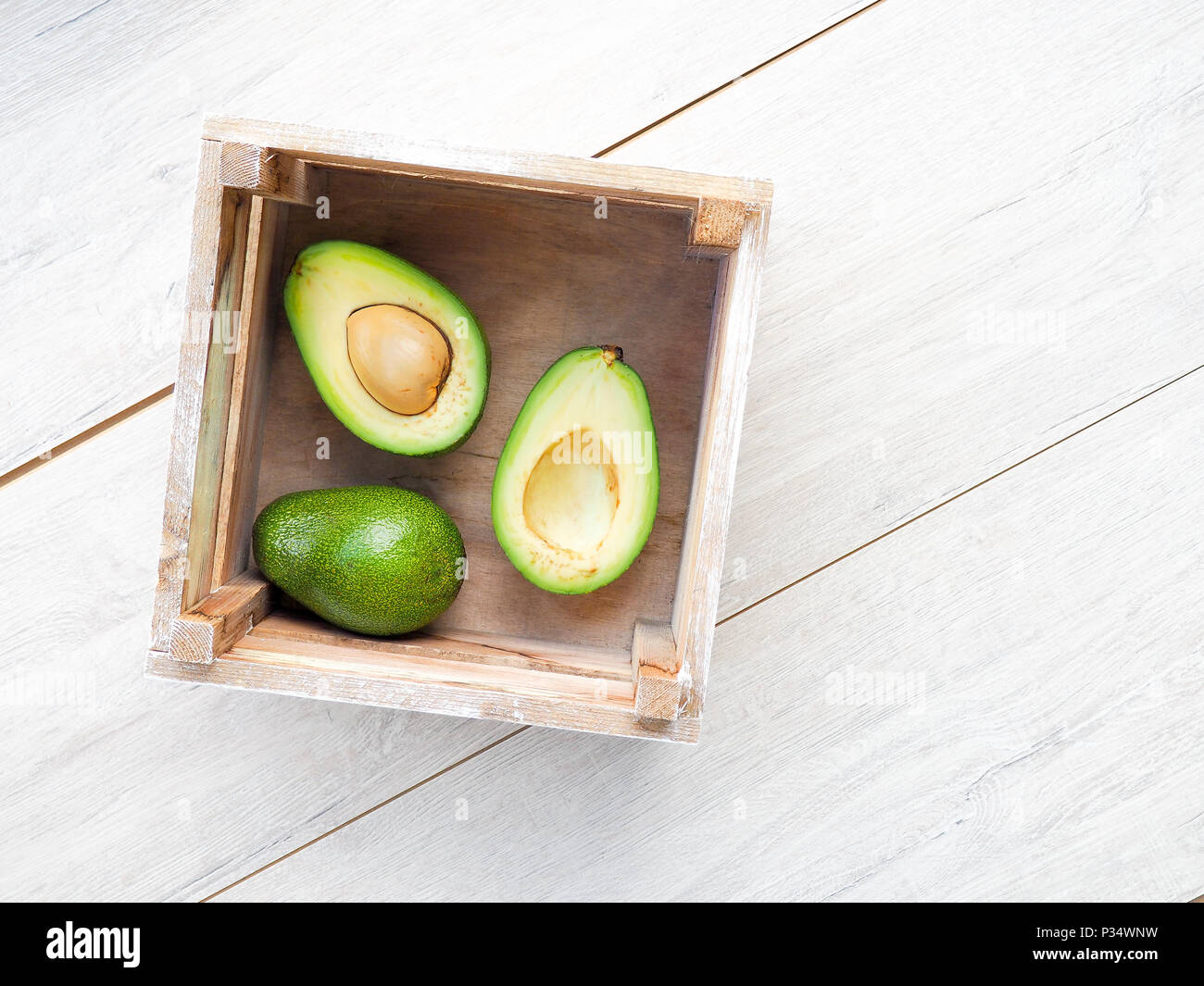 Download Avocados Box High Resolution Stock Photography And Images Alamy PSD Mockup Templates