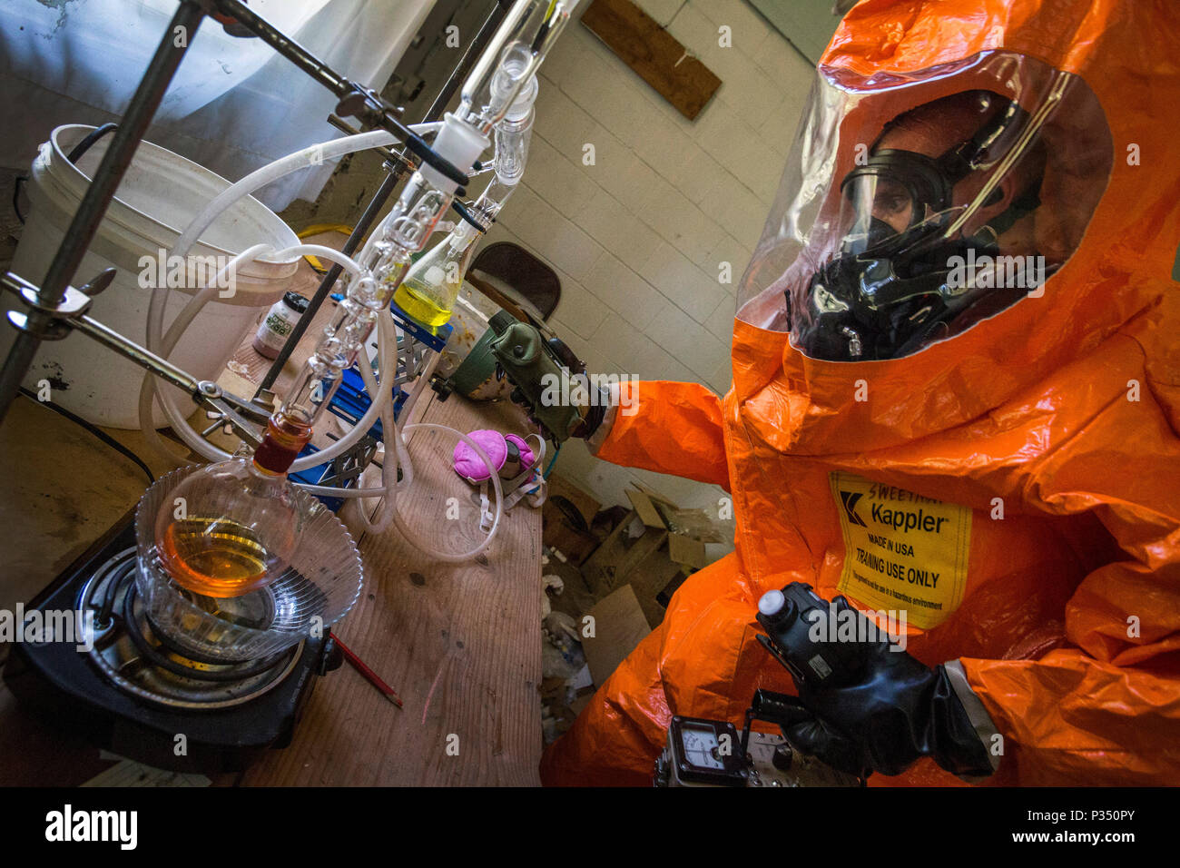 U.S. Army survey team chief Staff Sgt. Cory Sweetman, 21st Weapons of