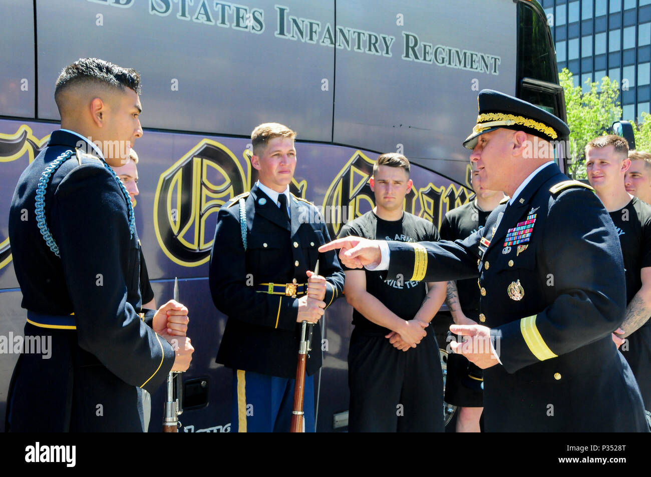 Maj Gen Troy Kok The 99th Readiness Division Commander Speaks With 