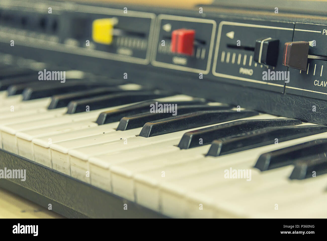 Old top electronic instruments