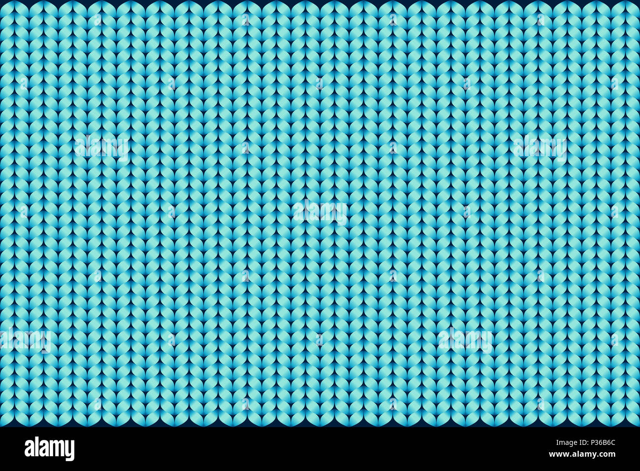 Abstract pattern of light blue knitted texture background Stock Photo ...