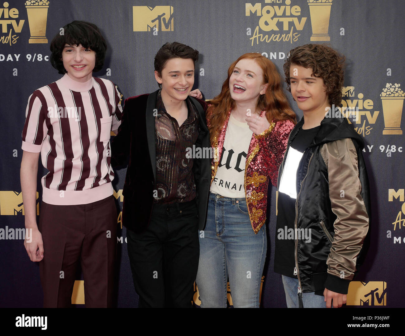 Sadie Sink And Aidan Gallagher