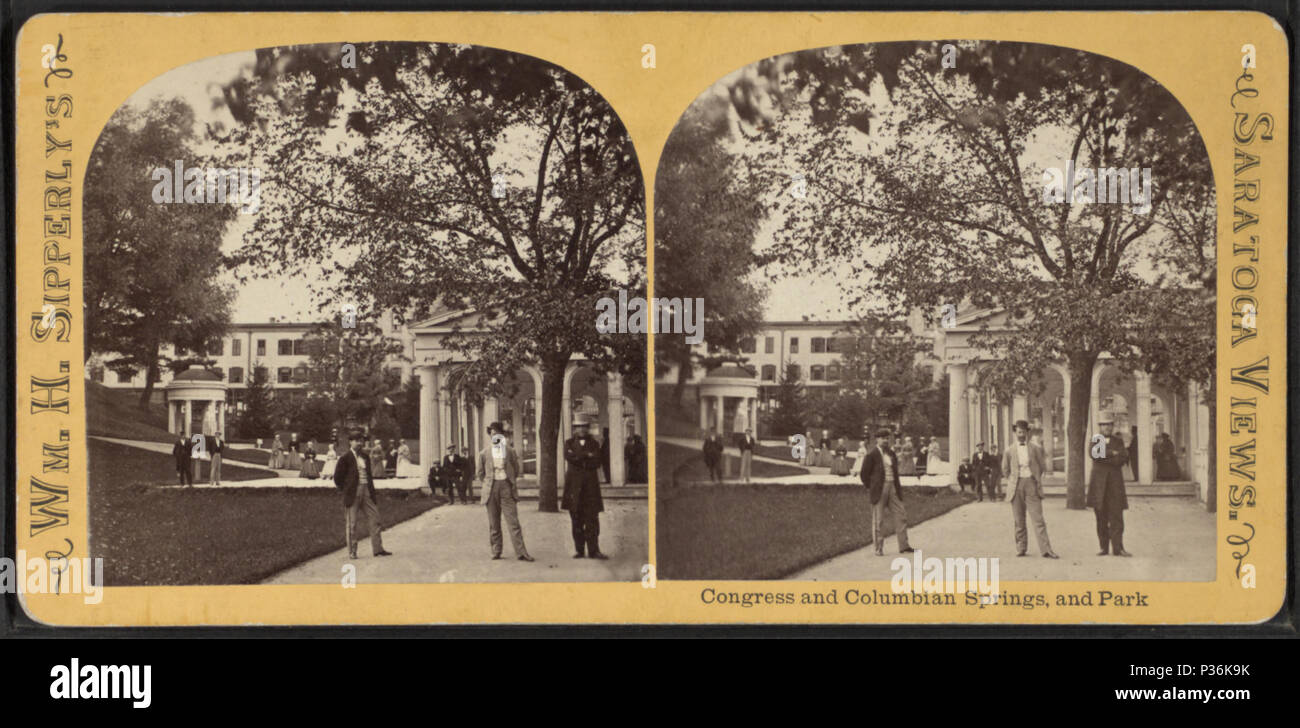 73 Congress and Columbian Springs and park, by William H. Sipperly