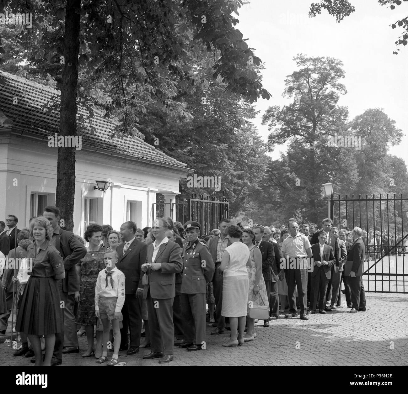 Berlin, GDR, guests 70th birthday of Walter Ulbricht Stock Photo