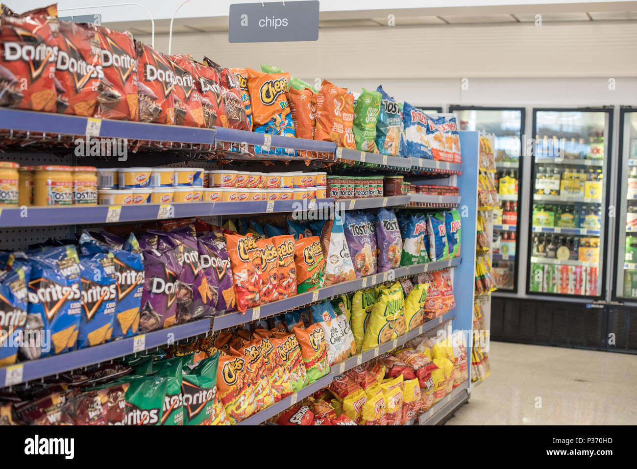Supermarket Drinks Aisle High Resolution Stock Photography And Images Alamy