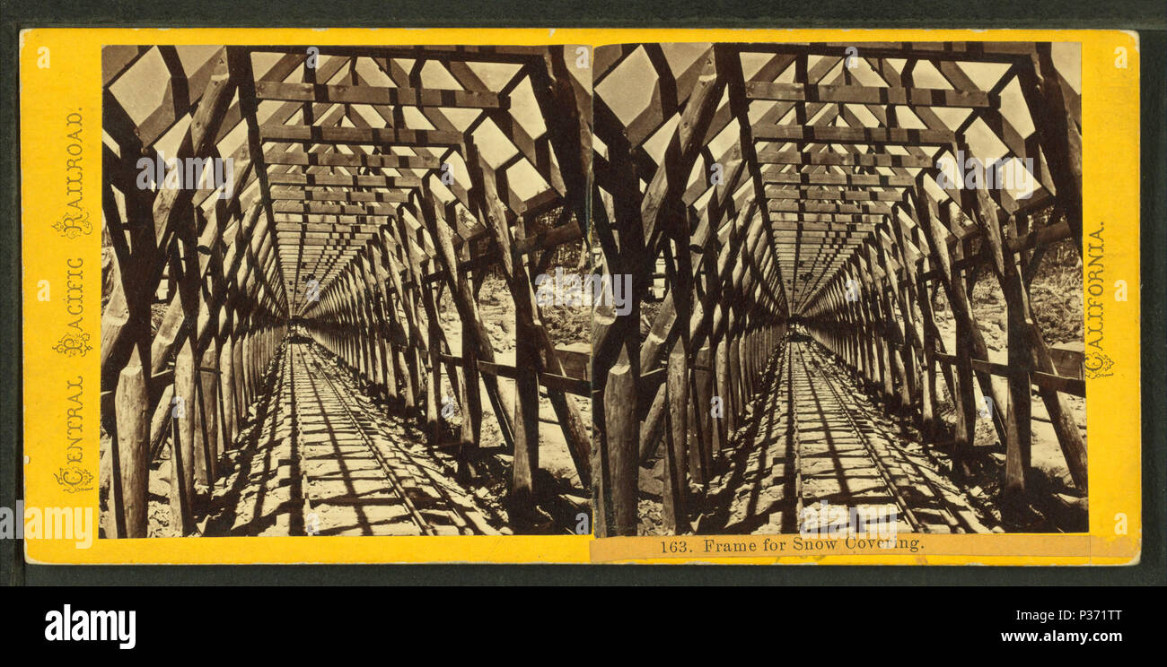 111 Frame for snow covering, interior view, by Hart, Alfred A., 1816 ...