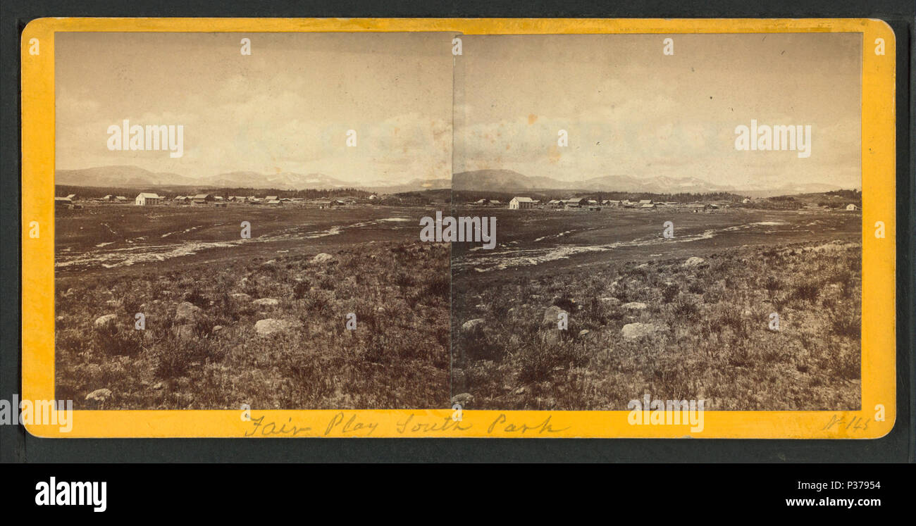 100 Fairplay, South Park, by Chamberlain, W. G. (William Gunnison Stock