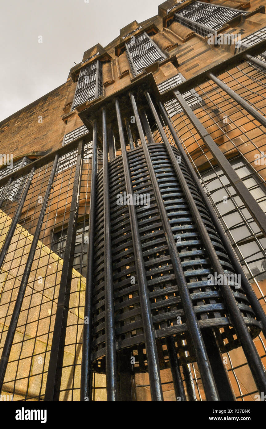 Glasgow School of Art, Glasgow, Scotland, UK Stock Photo