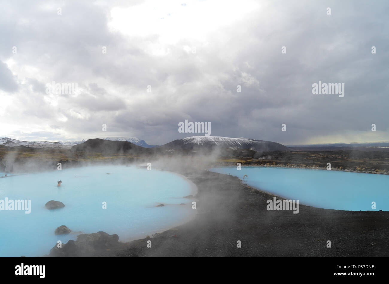 Myvatn Nature Baths, Iceland Stock Photo