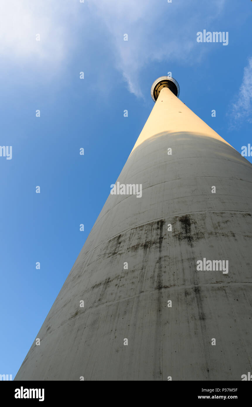 TV Tower in Stuttgart, Germany - First TV Tower of the world Stock Photo