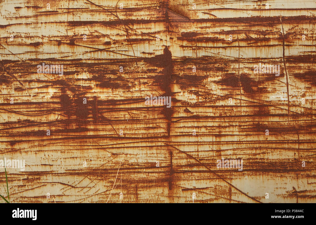 Old metal texture background. Abstract seamless texture of rusted metal. Stock Photo