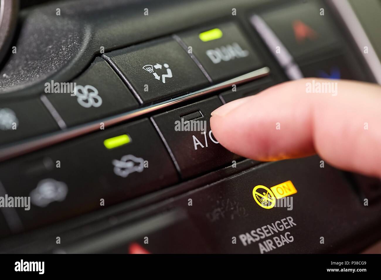 Air conditioning turning on Stock Photo Alamy