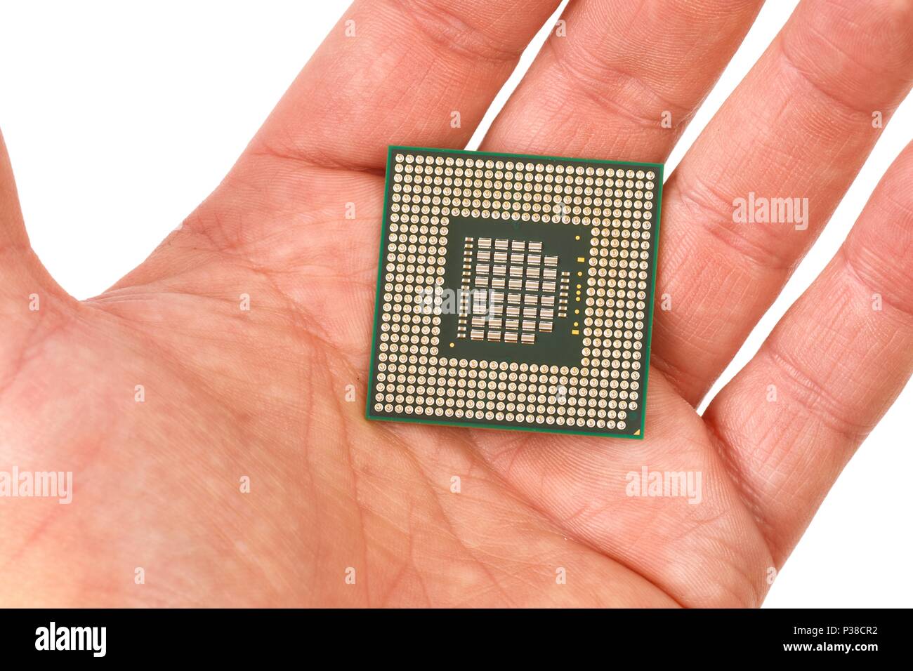 Computer Processor Chip Stock Photo - Alamy