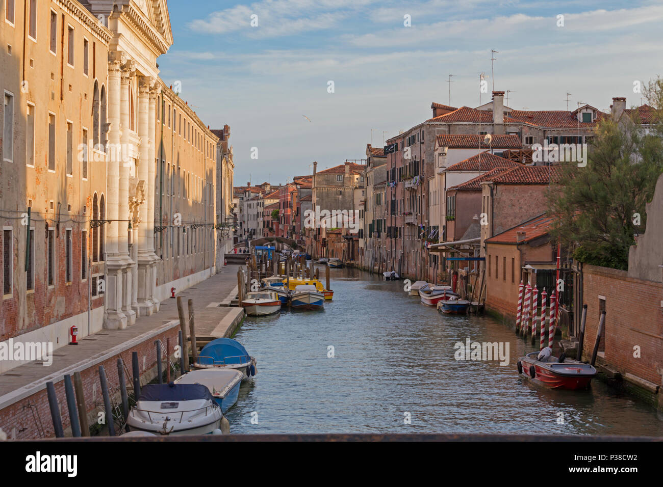 Water canal in Venice Italy Stock Photo - Alamy