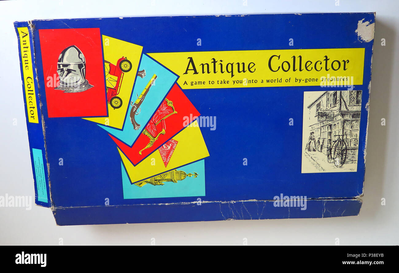 Antique Collector board game Stock Photo