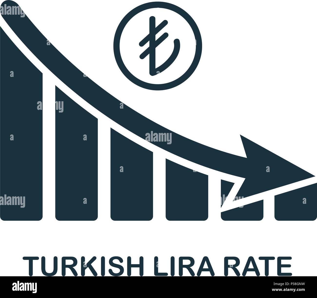 Turkish exchange rate Stock Vector Images Alamy