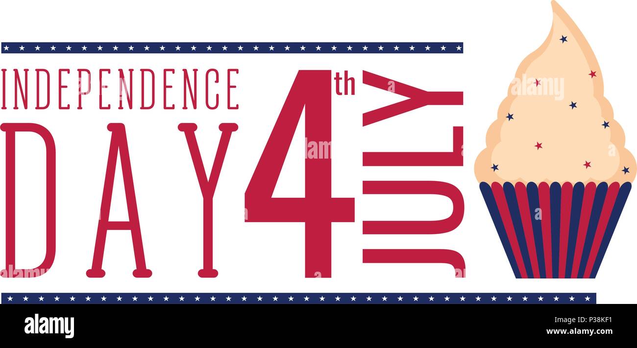 Happy independence day. 4th of July Stock Vector Image & Art Alamy