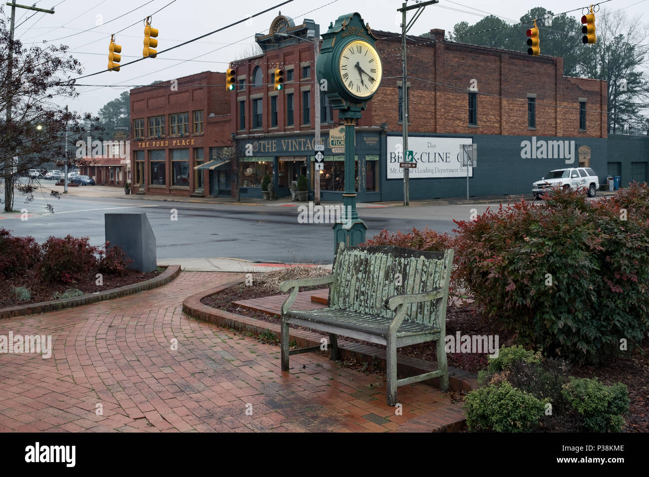 an historical document of architecture and location for Mount Gilead