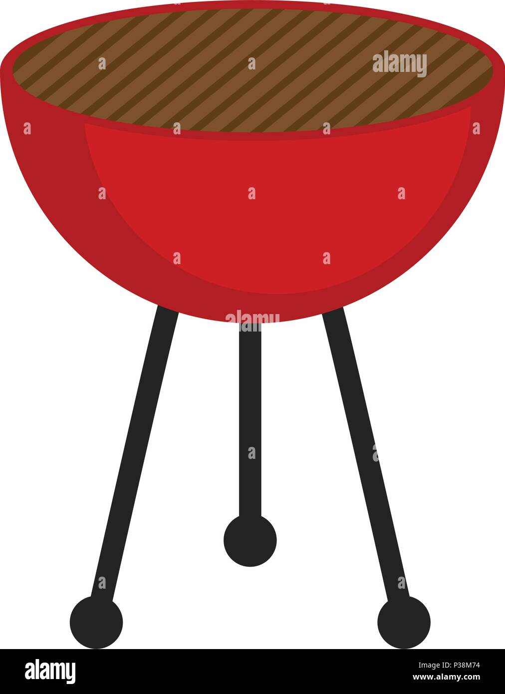 Isolated barbecue grill icon Stock Vector Image & Art - Alamy