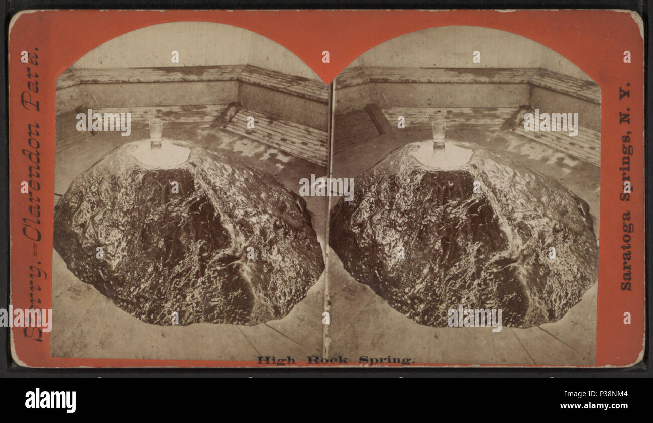 . High Rock Spring. Coverage: [1870?-1880?]. Source Imprint: Albany and ...