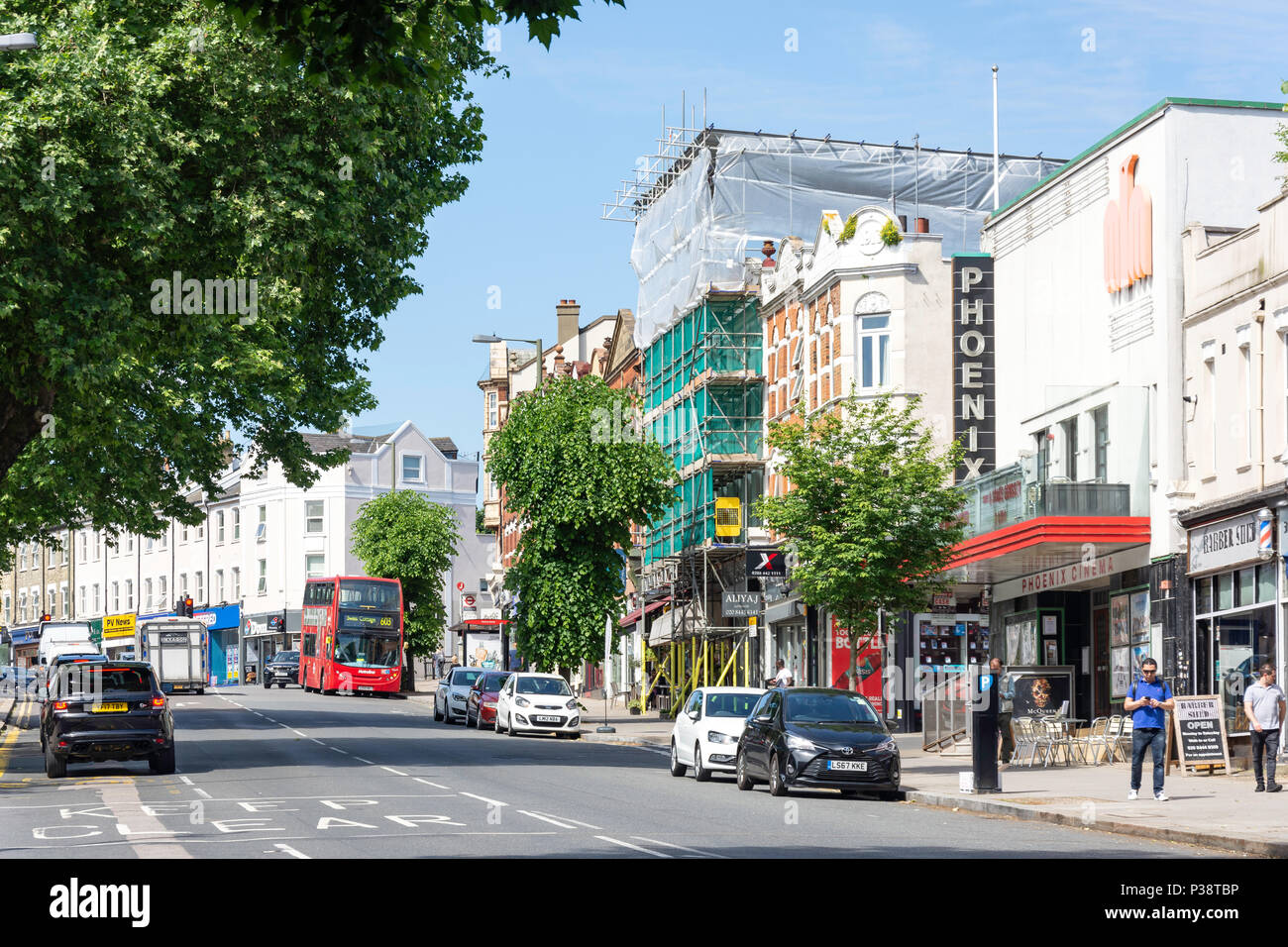 High Rd, East Finchley, London Borough of Barnet, Greater London, England, United Kingdom Stock Photo